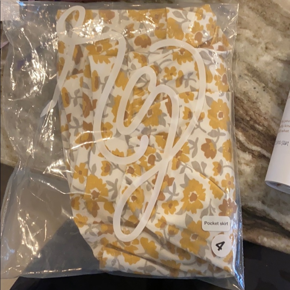 NWT Remi Girl Fall Floral Skirt